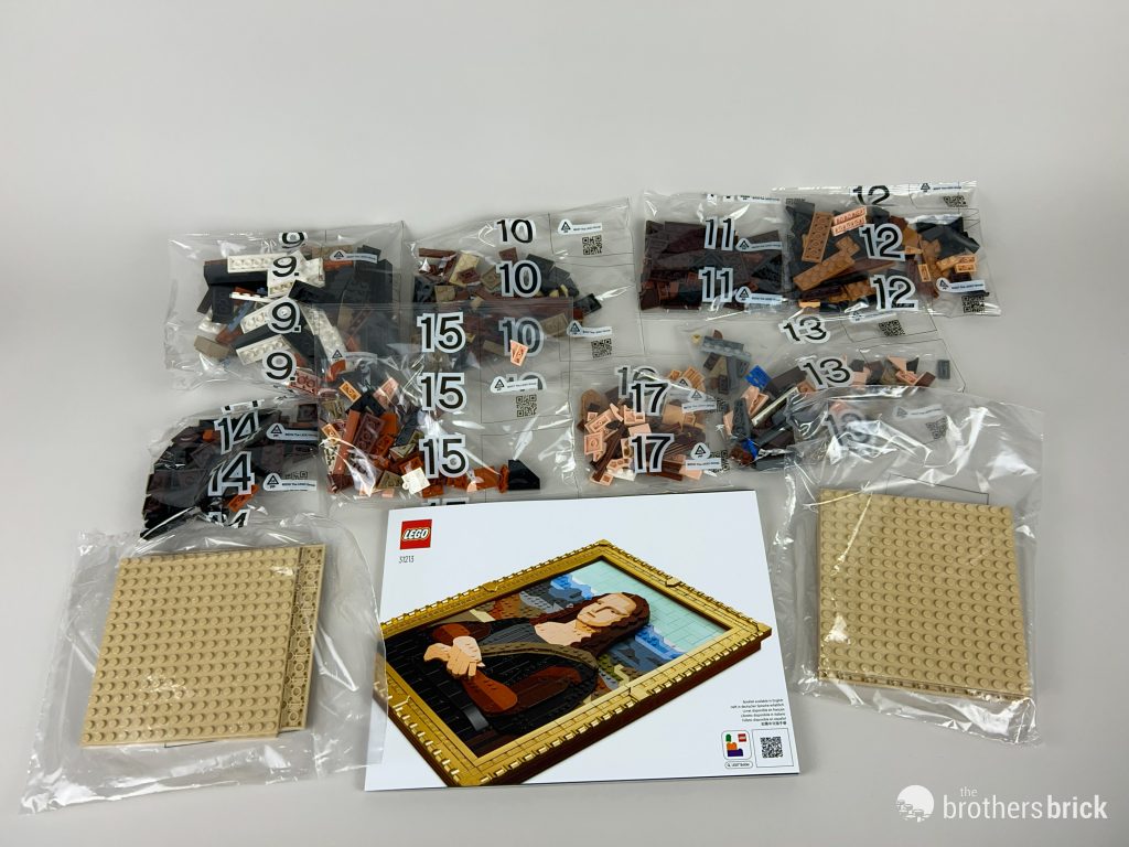 LEGO Art 31213 Mona Lisa - a Renaissance masterpiece? [Review] - The ...