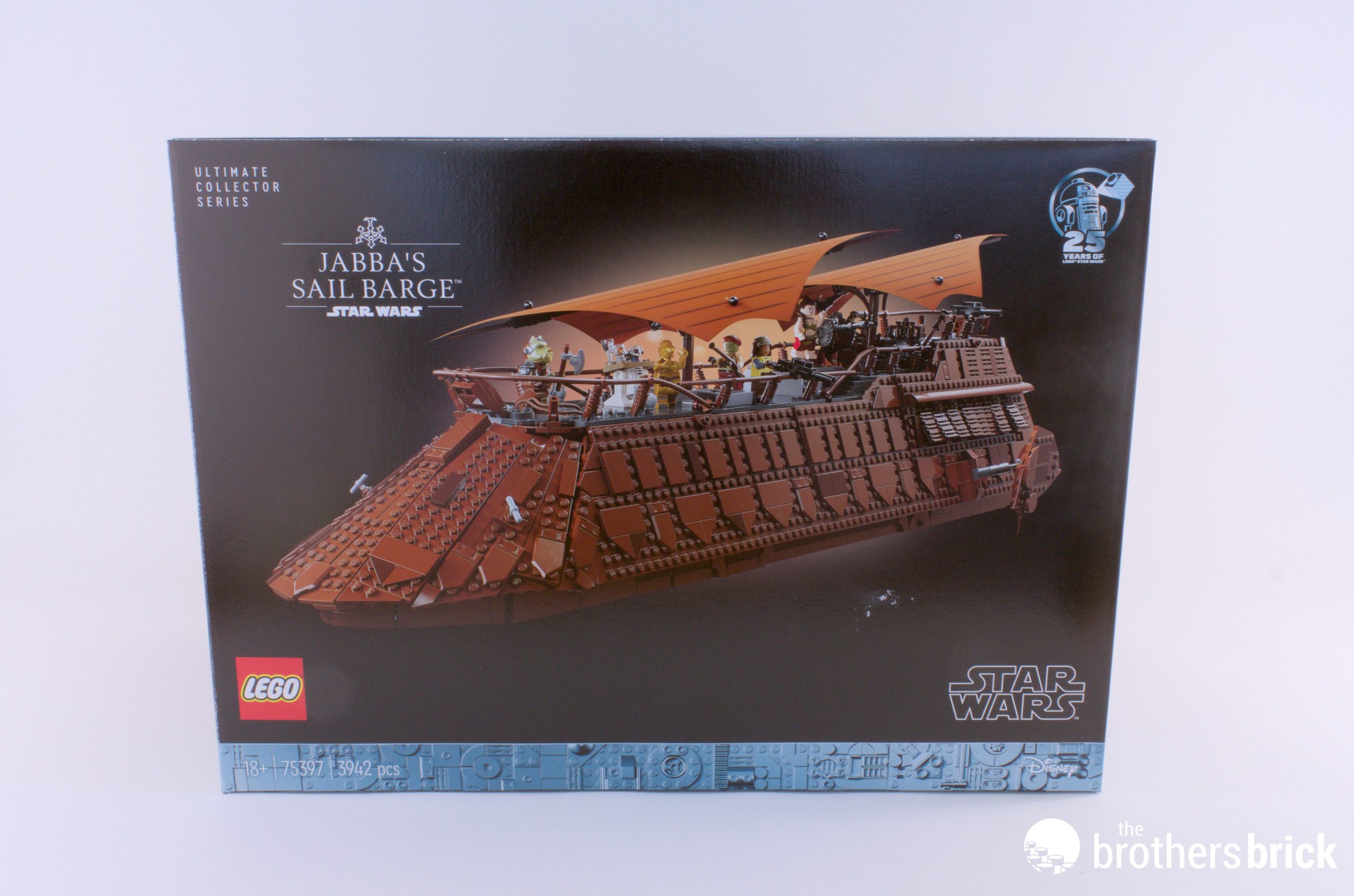LEGO Star Wars 75397 UCS Jabba's Sail Barge: Time to set sail, or