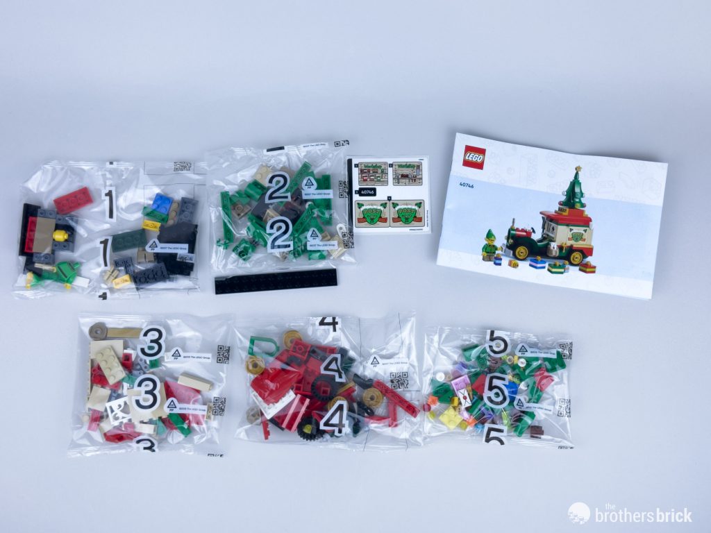 LEGO Winter Village Collection 40746 Santa's Delivery Truck [Review ...