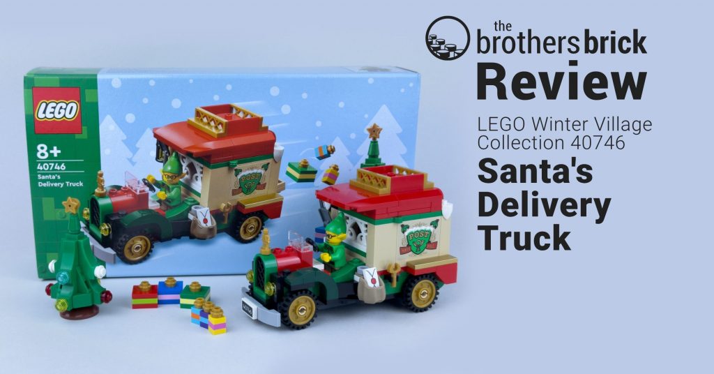 LEGO Winter Village Collection 40746 Santa's Delivery Truck [Review ...