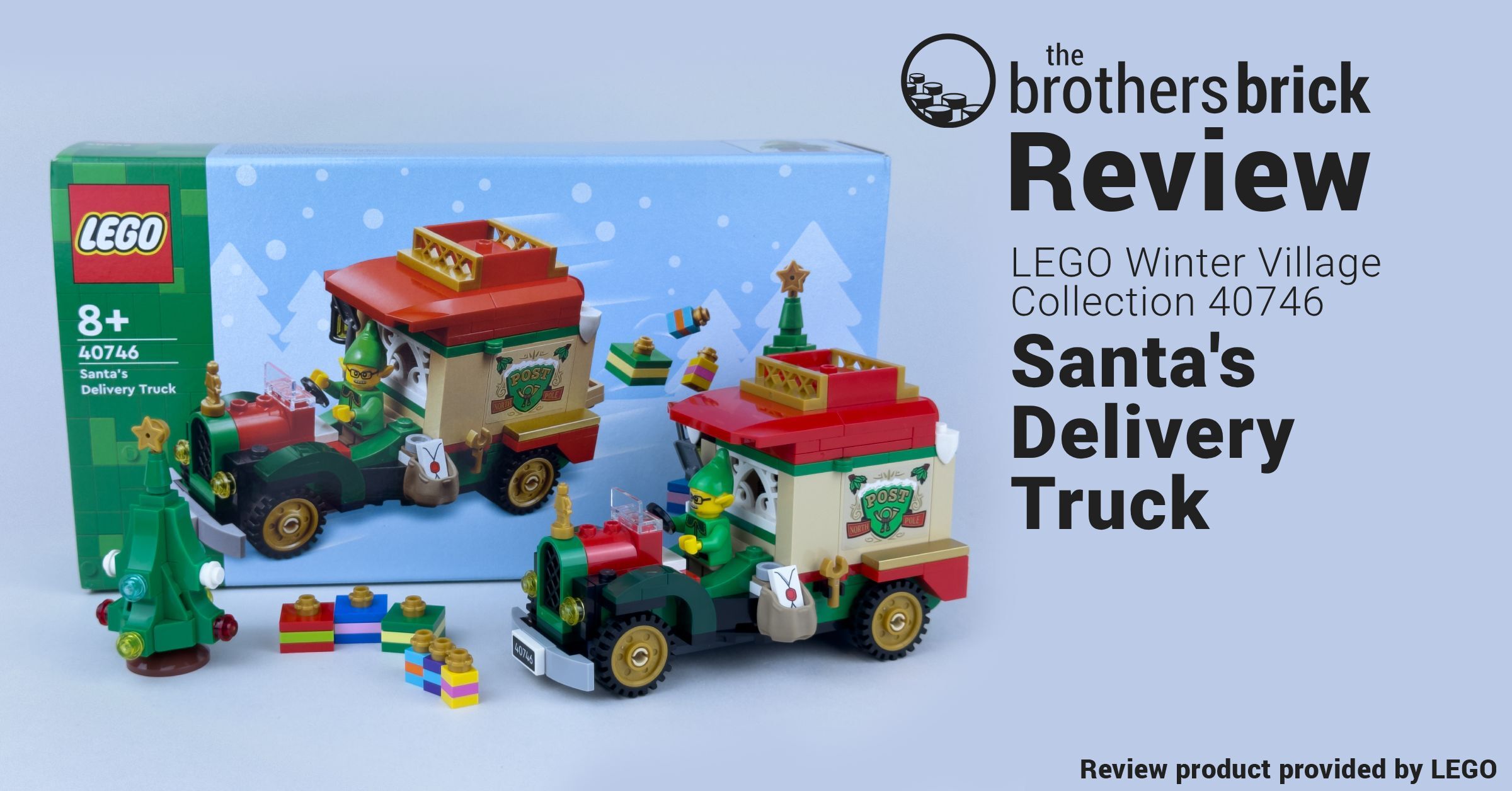 LEGO Winter Village Collection 40746 Santa's Delivery Truck