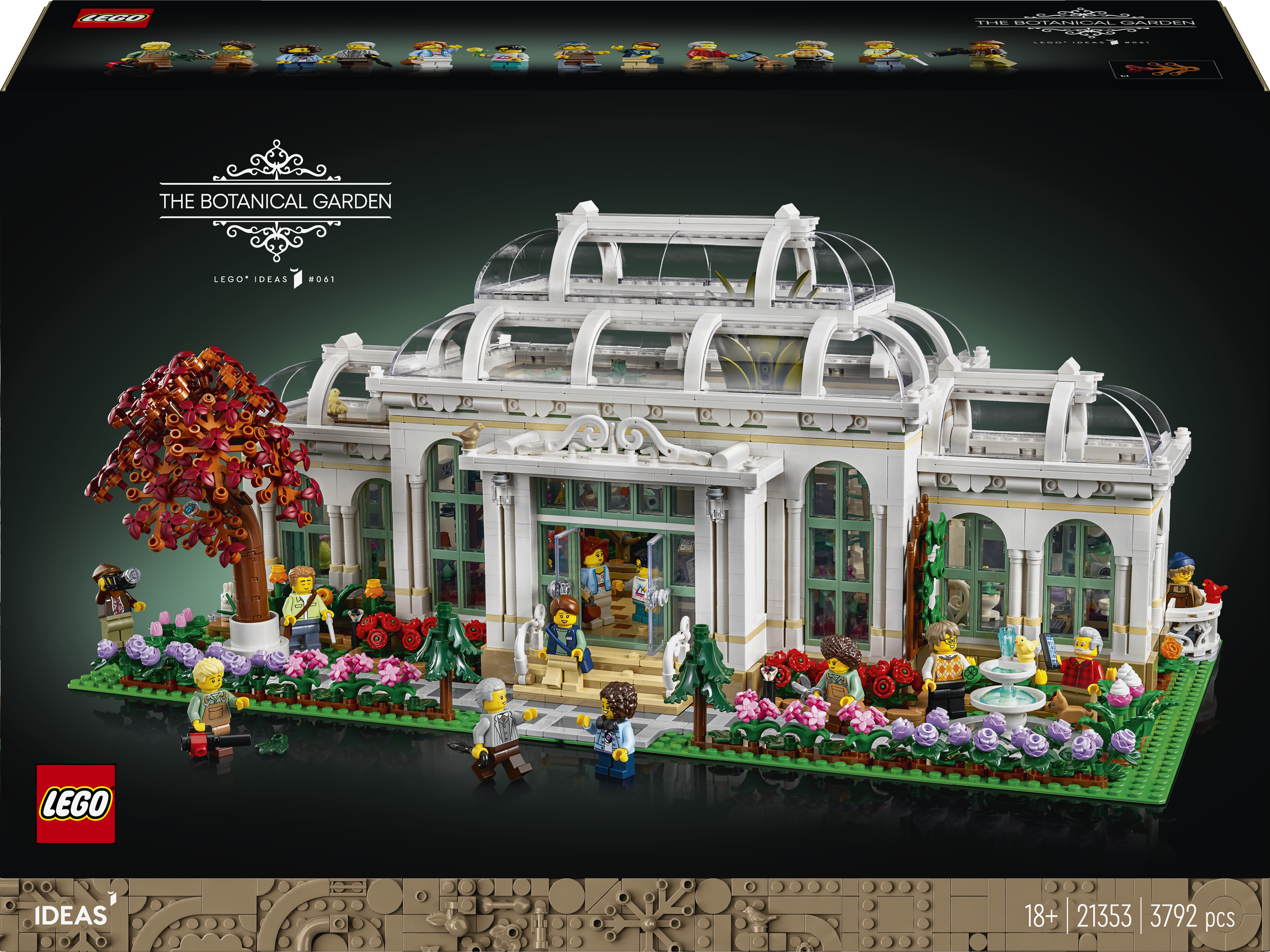 LEGO reveals 21353 The Botanical Garden as the next LEGO Ideas set
