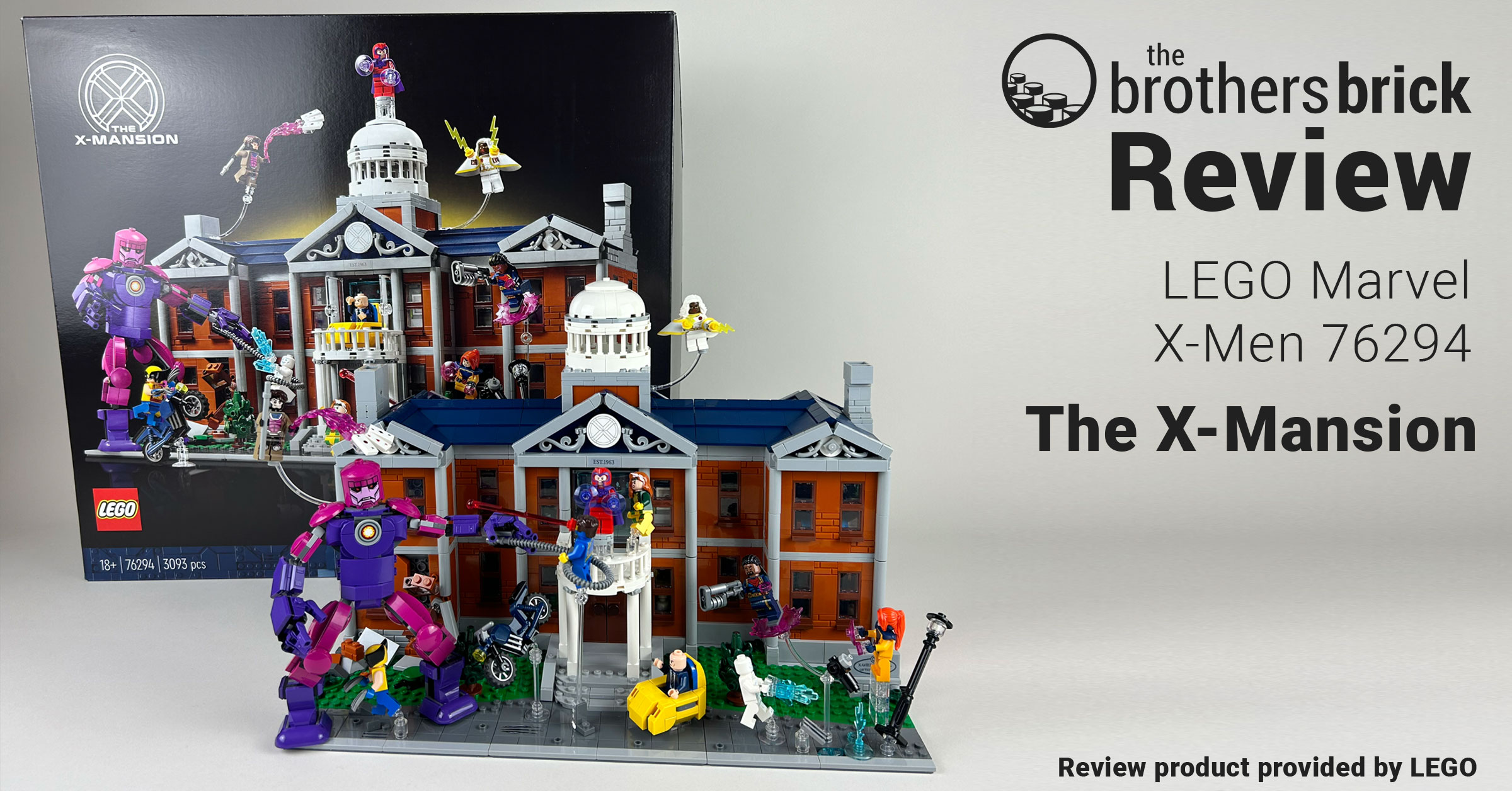LEGO Marvel X-Men 76294 The X-Mansion, is it worth the wait
