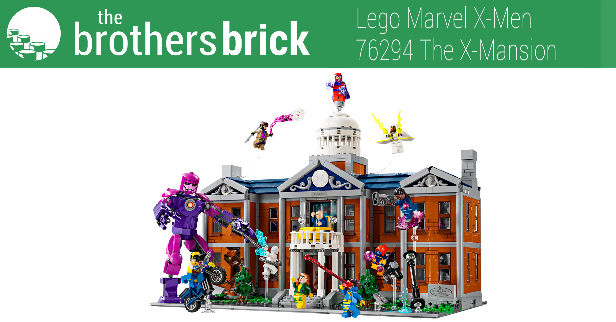 LEGO Marvel 76294 X-Men: The X-Mansion revealed [News] - The
