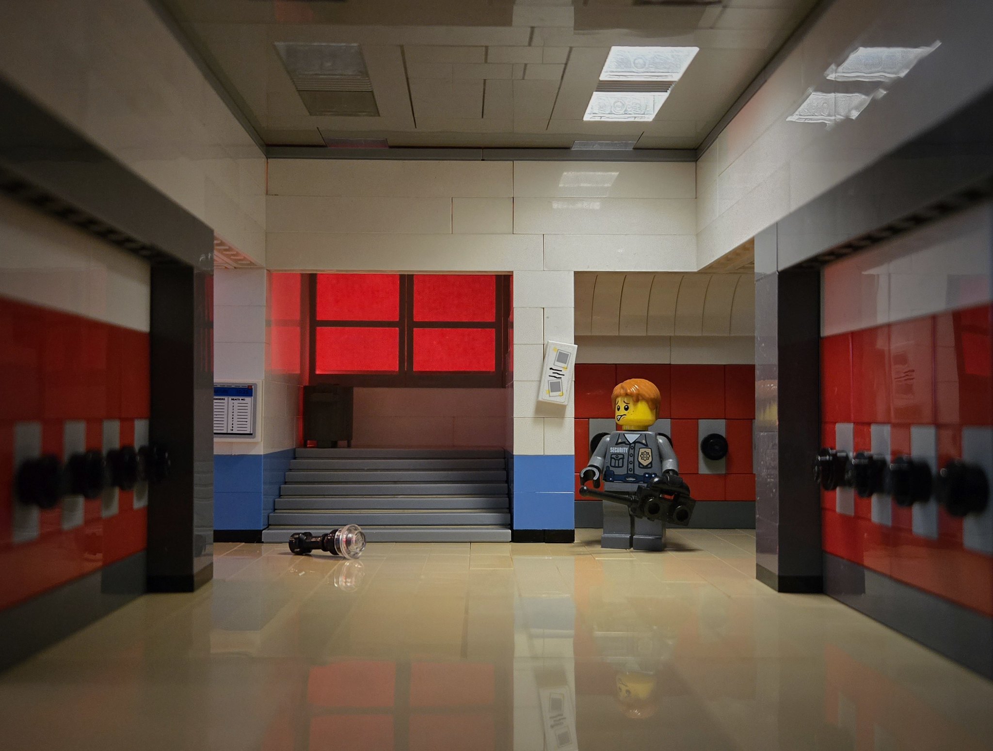 Legos Inception Hallway Rotation LEGO spaces, with a lowercase S - The Brothers Brick | The Brothers Brick