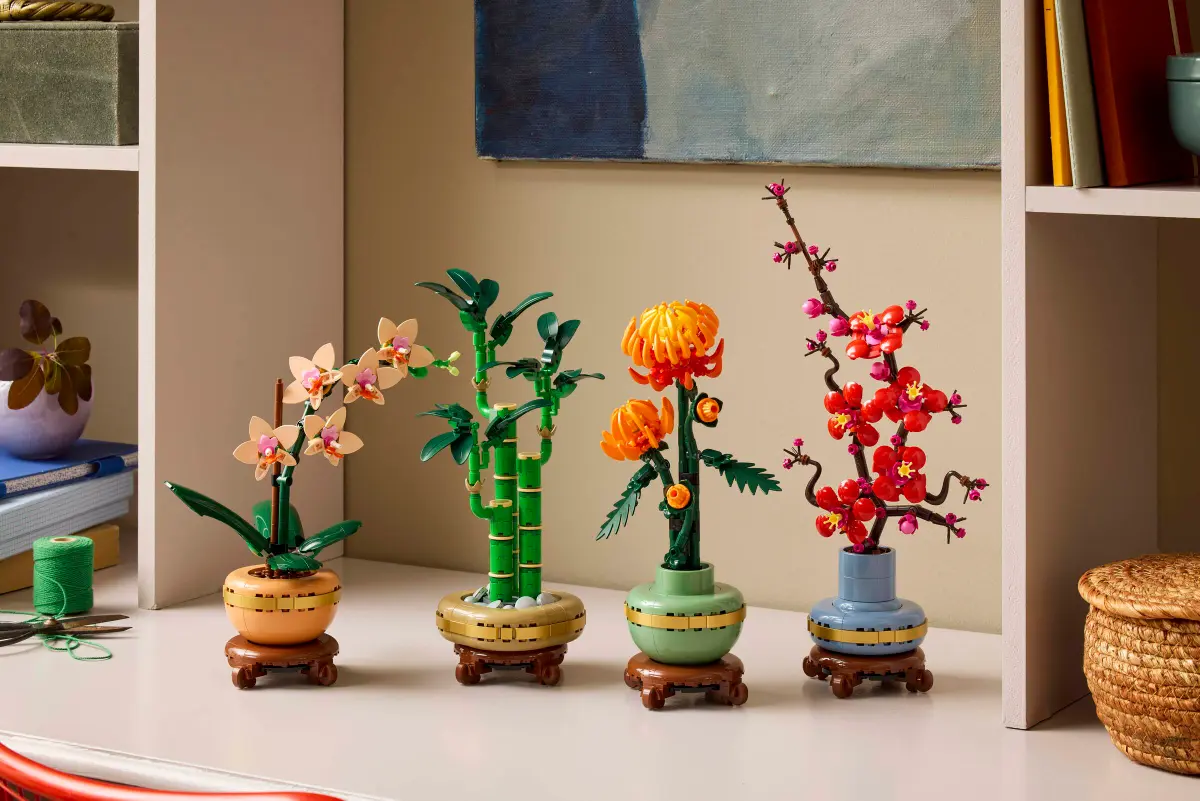 Botanicals becomes its own LEGO theme; Four new Botanicals sets