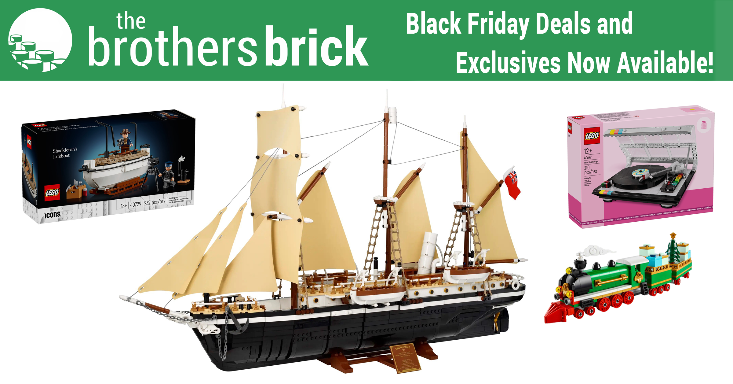 LEGO Black Friday deals now live, 10335 The Endurance available