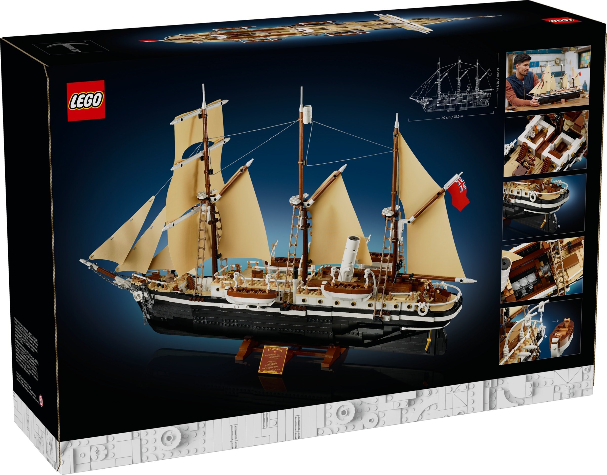 LEGO Black Friday exclusive 10335 The Endurance celebrates Ernest