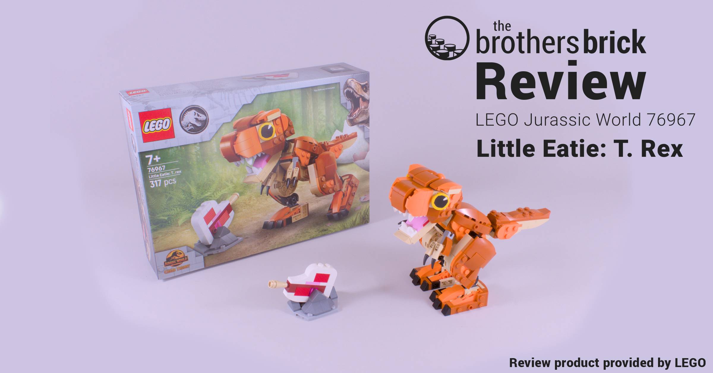 LEGO Jurassic World 76967 Little Eatie: T. Rex - Little Eatie