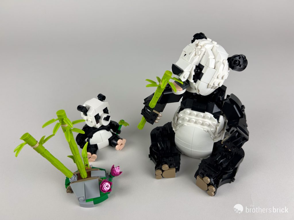 LEGO Creator 3-in-1 31165 Wild Animals Panda Family [Review] - The