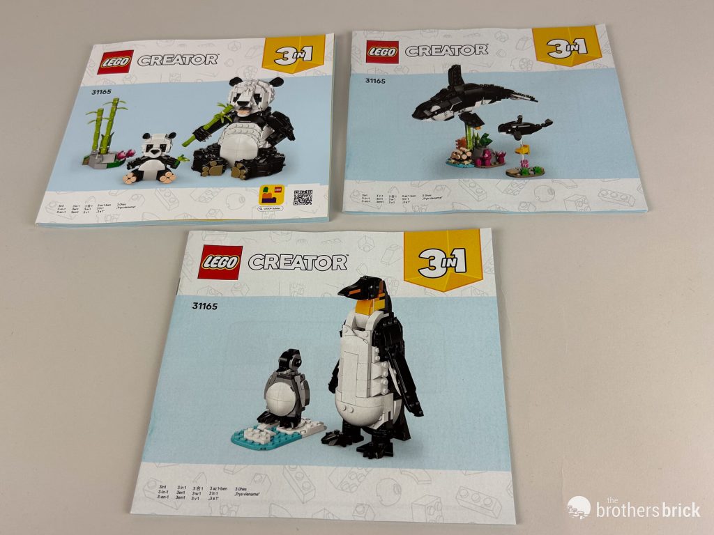 LEGO Creator 31165 - Wild Animals - TBB Review - PNDA-48 - The