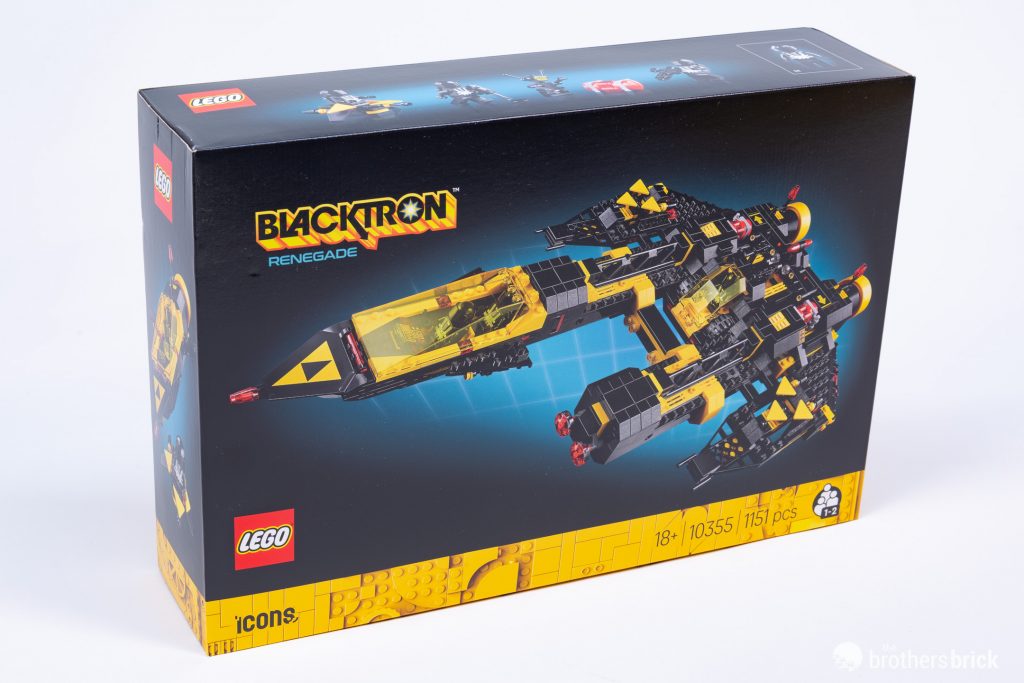 LEGO Icons 10355 Blacktron Renegade: Bringing back the baddies
