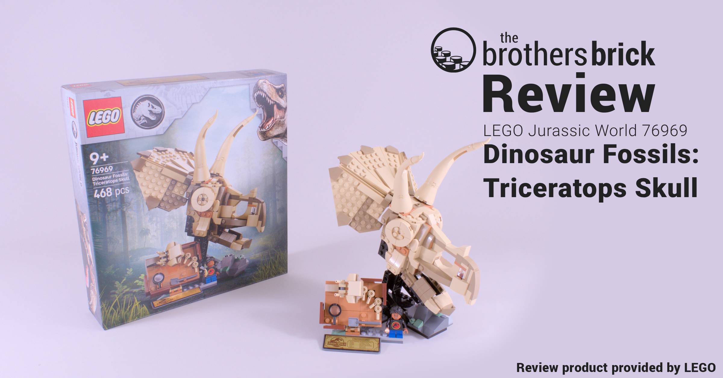 LEGO Jurassic World 76969 Dinosaur Fossils: Triceratops Skull