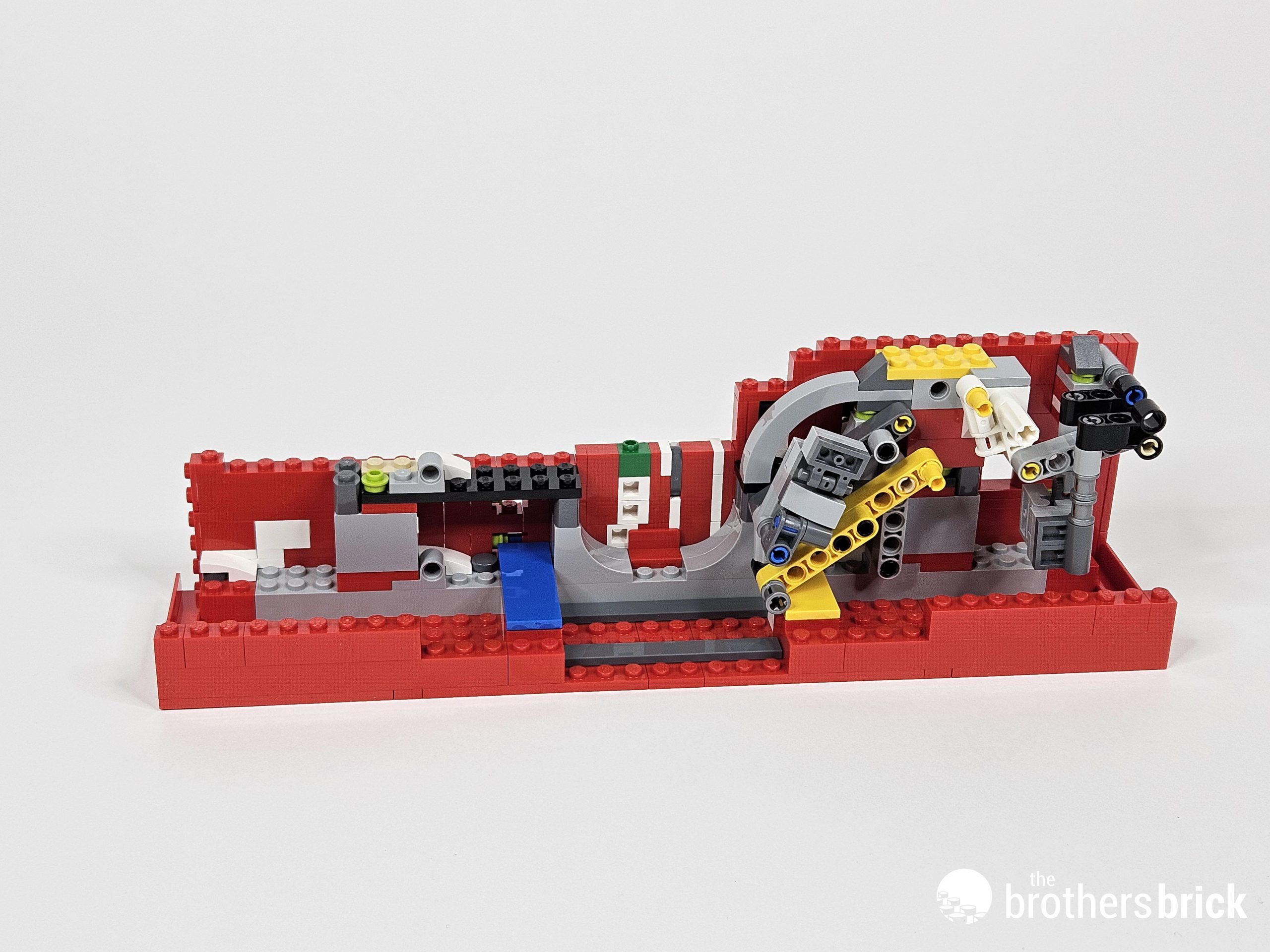 One’s Story Flick Works LEGO Marvel 76313 MARVEL Logo & Minifigures - A LEGO logo of a