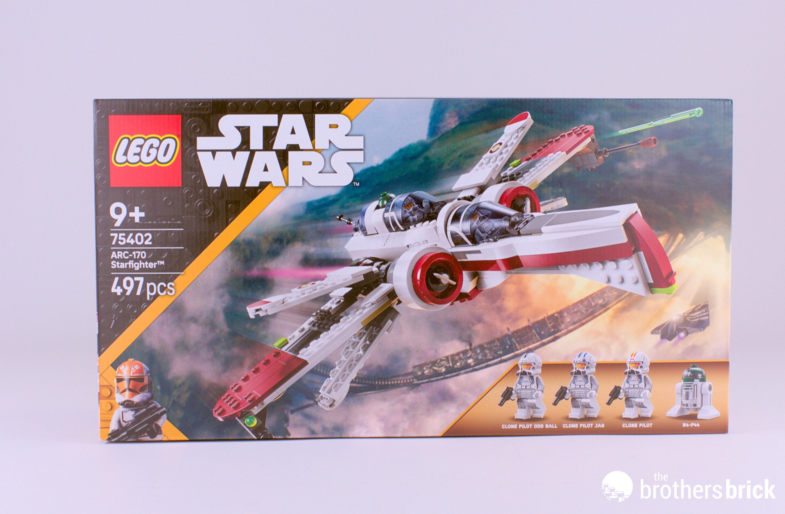 LEGO Star Wars 75402 ARC-170 Starfighter: the comeback story arc