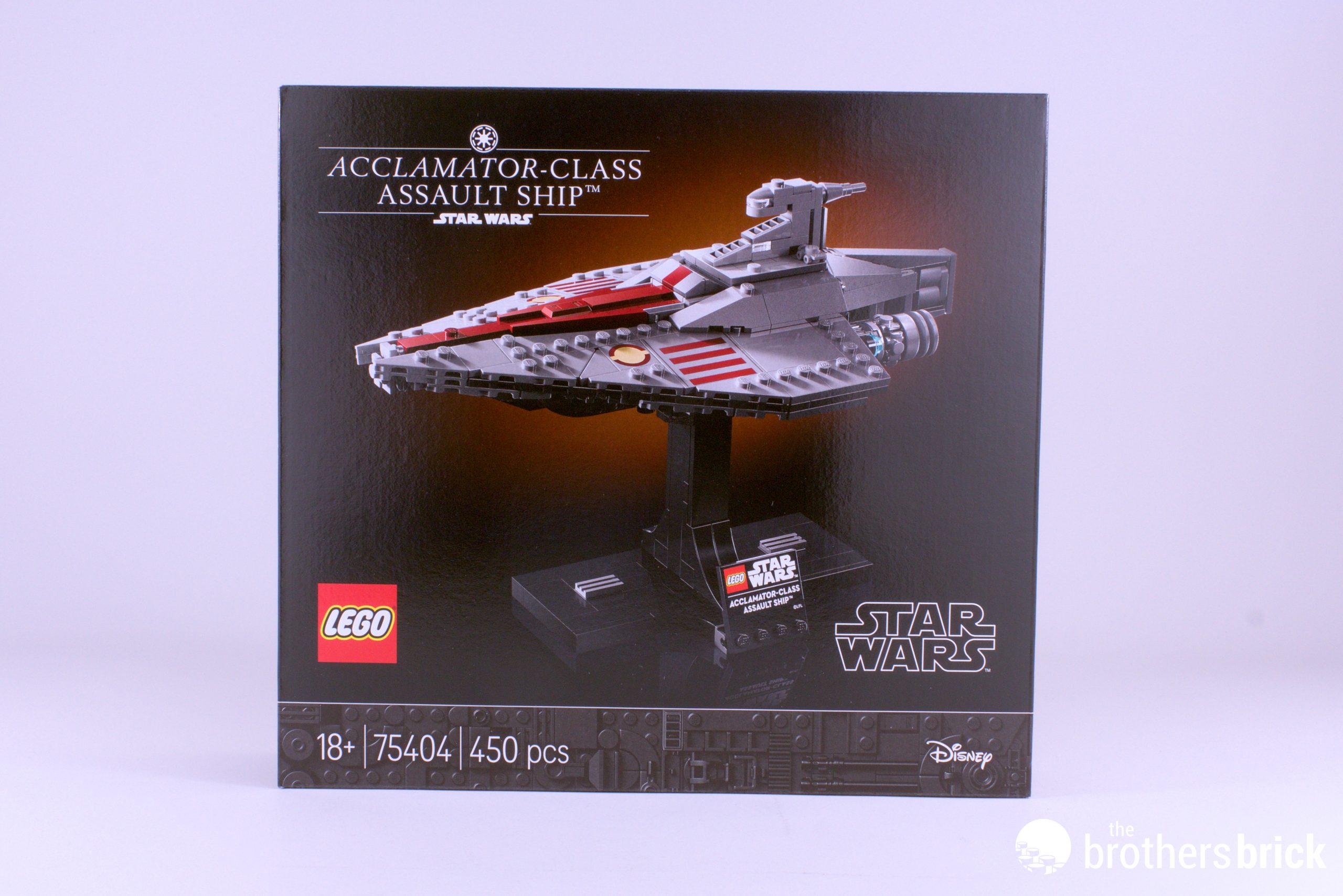LEGO Star Wars 75404 Acclamator-Class Assault Ship: a classy ship