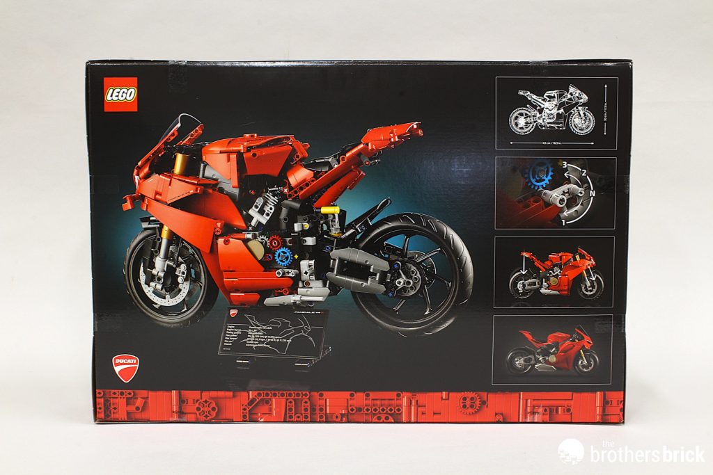 LEGO Technic 42202 Ducati Panigale V4 S Motorcycle - More of the
