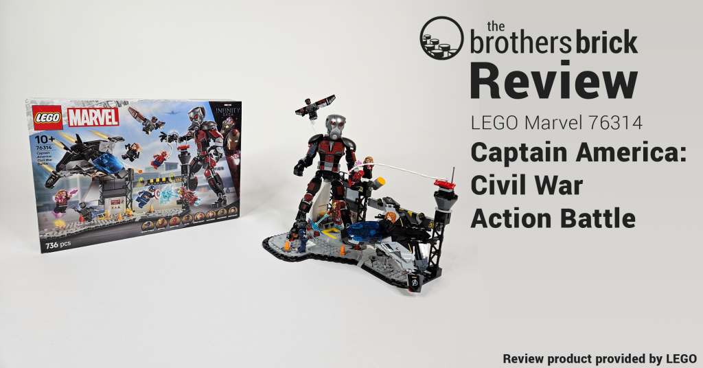LEGO Marvel 76314 Captain America: Civil War Action Battle - Which