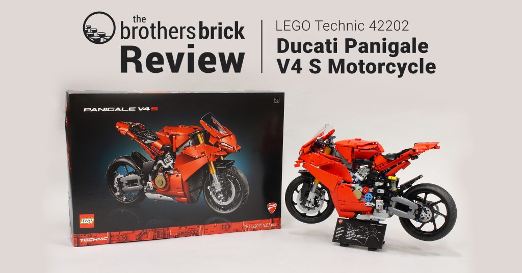 LEGO Technic 42202 Ducati Panigale V4 S Motorcycle - More of the