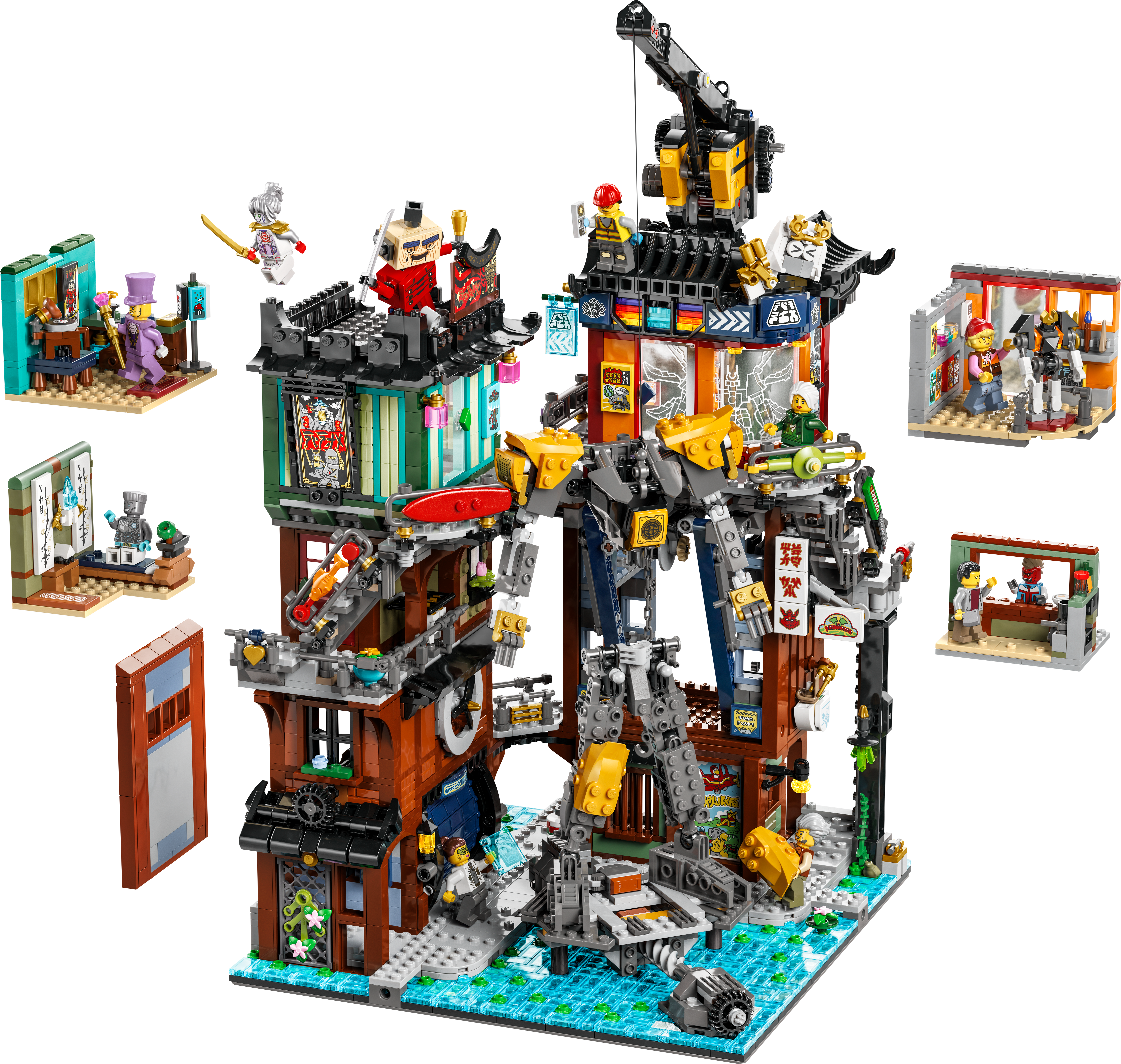 Ninjago City rises again with newest towering modular: 71837