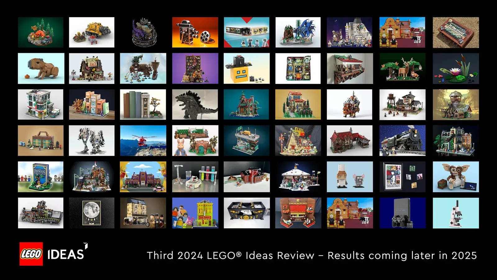Which of these 54 submissions could become the next LEGO Ideas set