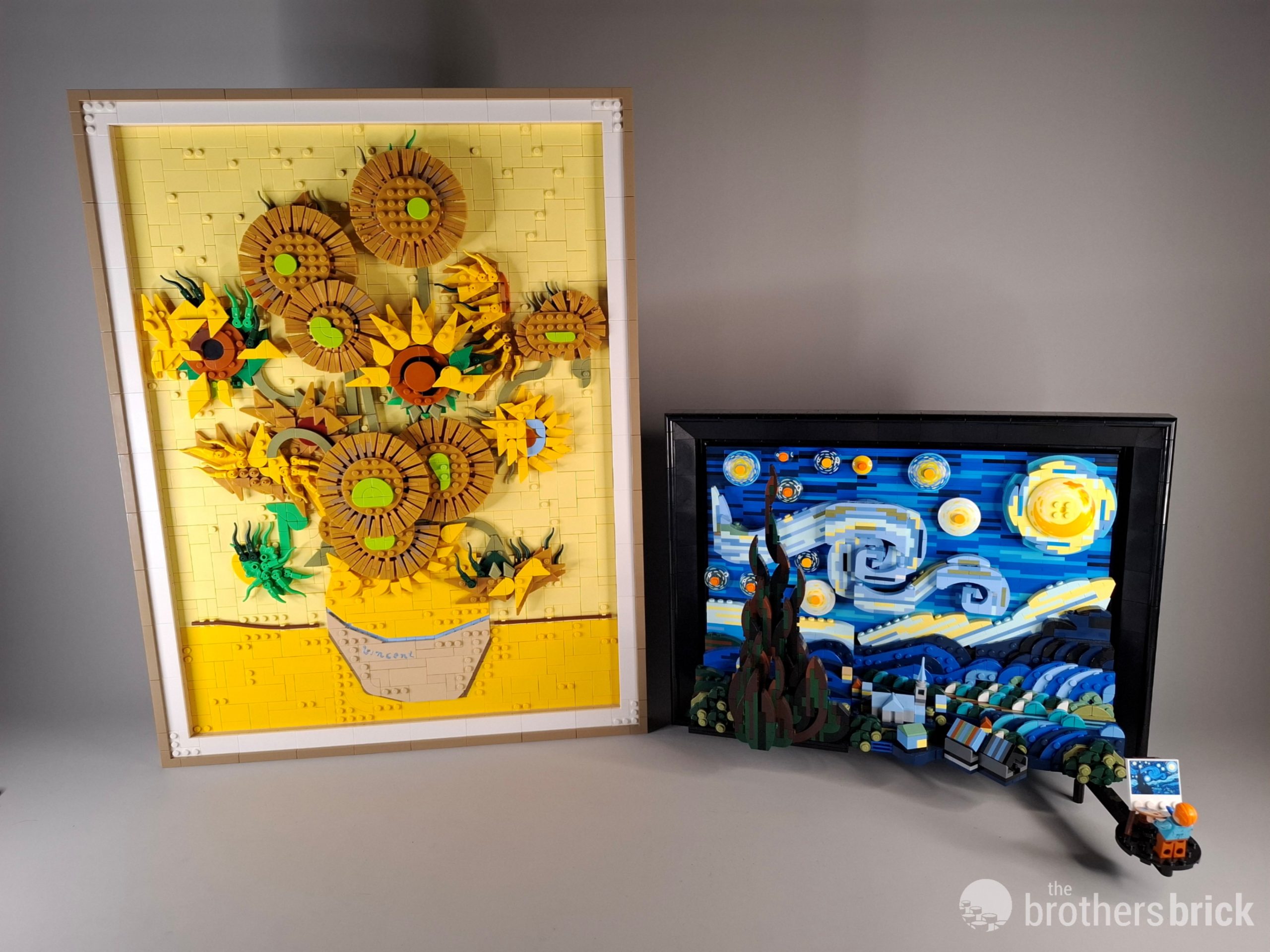 LEGO Art 31215 Vincent Van Gogh Sunflowers - And it was all yellow