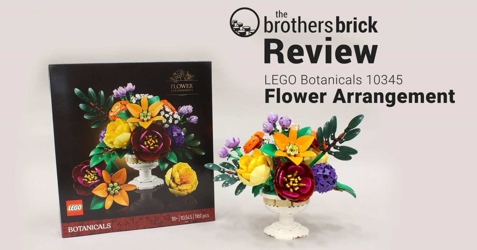 LEGO Botanicals 10345 Flower Arrangement [Review] - The Brothers Brick ...