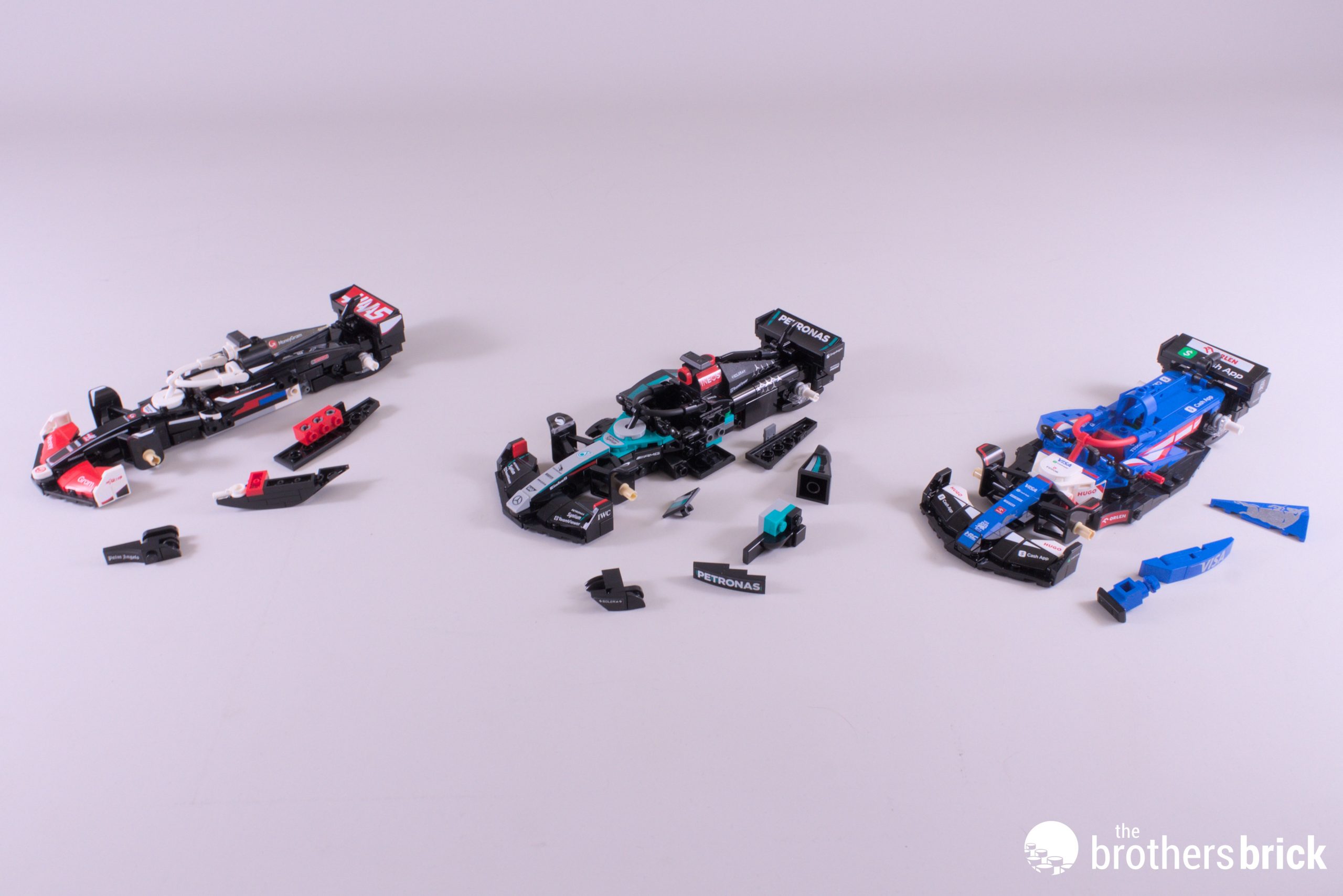 LEGO Speed Champions 77242 - 77251 Formula One car collection: is