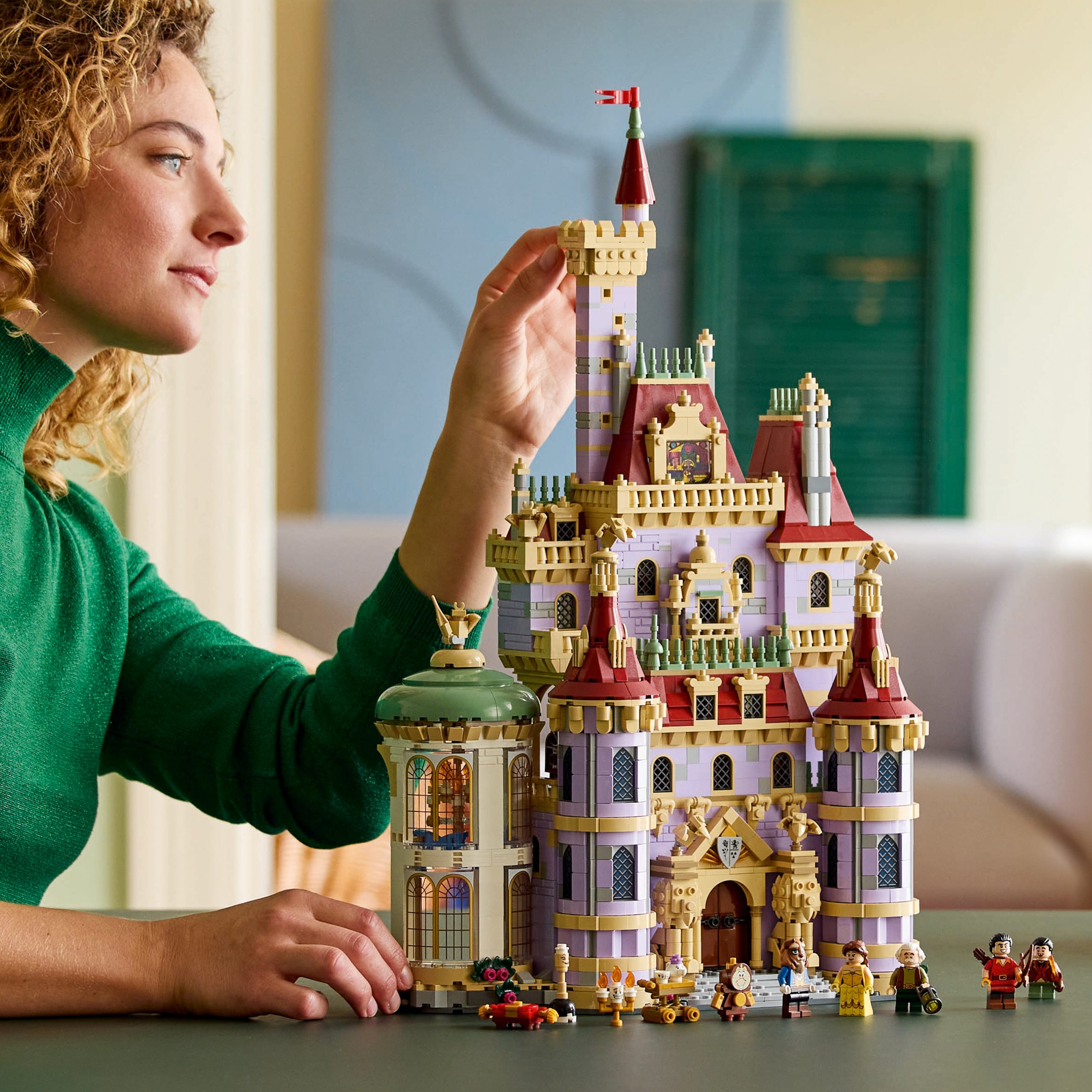 LEGO reveals LEGO Disney 43263 Beauty and the Beast Castle, a