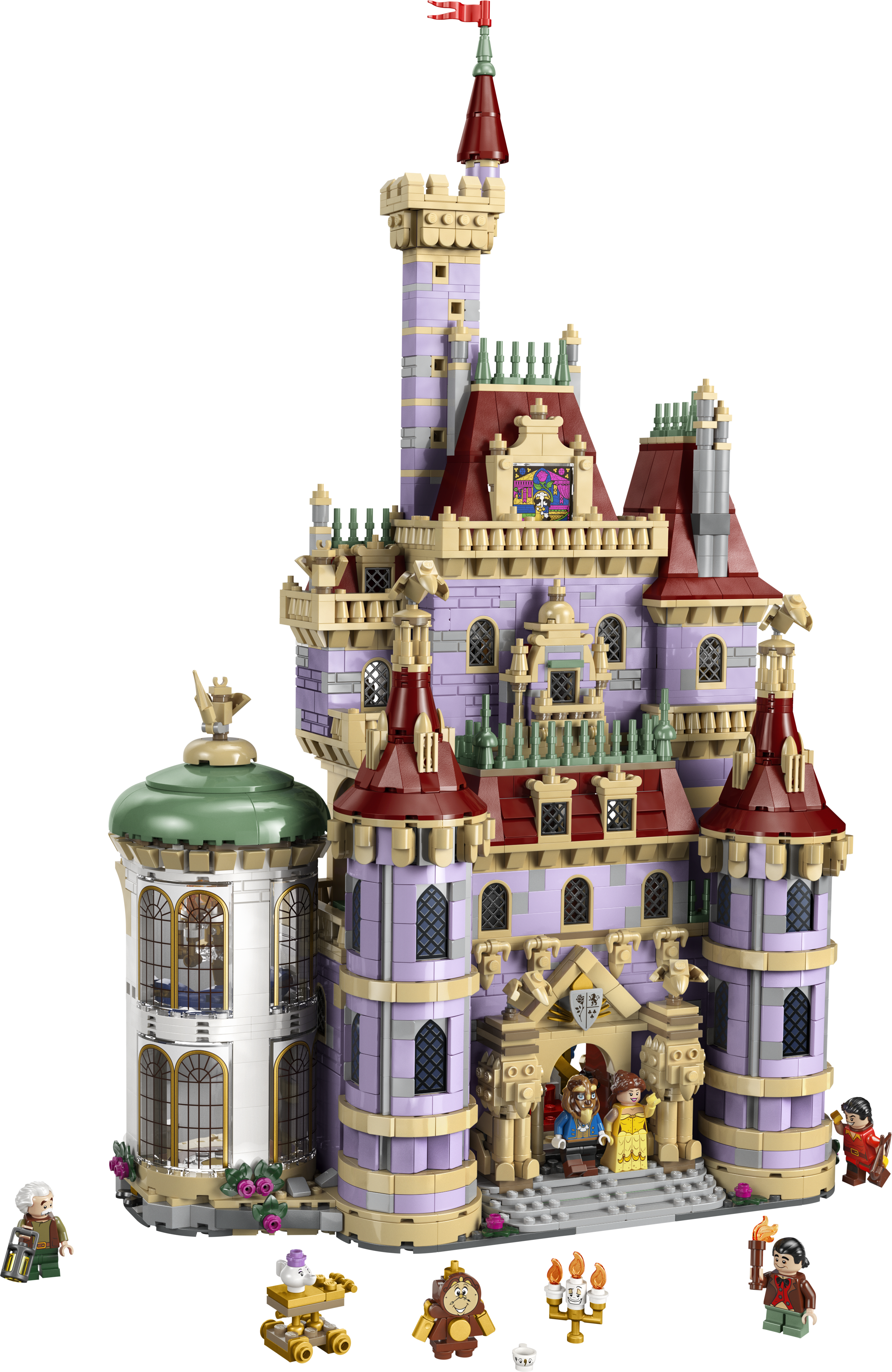 LEGO reveals LEGO Disney 43263 Beauty and the Beast Castle, a