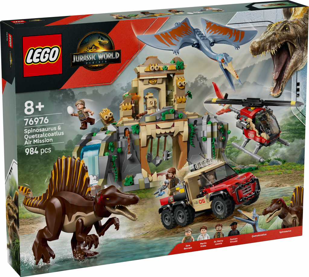 LEGO announces new sets from the Jurassic World Rebirth movie