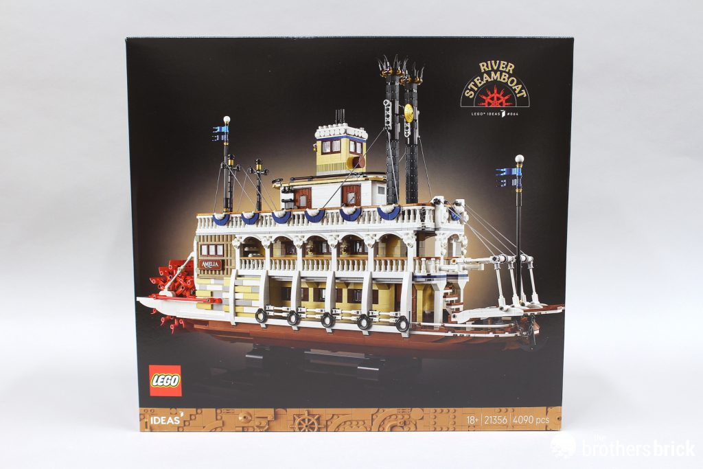 LEGO Ideas 21356 River Steamboat - A brick-built voyage [Review