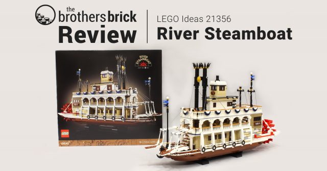 LEGO Ideas 21356 River Steamboat - A brick-built voyage [Review] - The ...