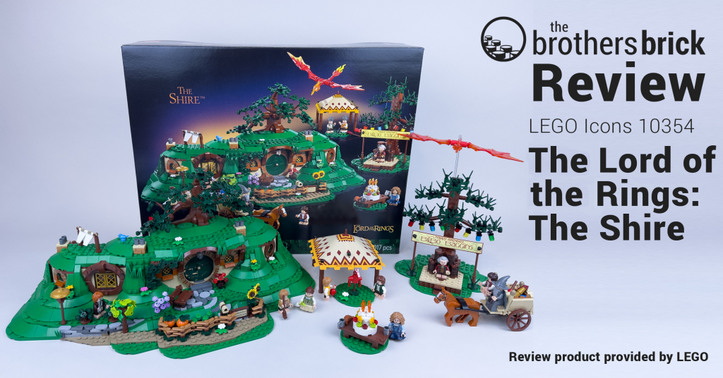 LEGO Icons 10354 The Lord of the Rings: The Shire - A Long Expected ...
