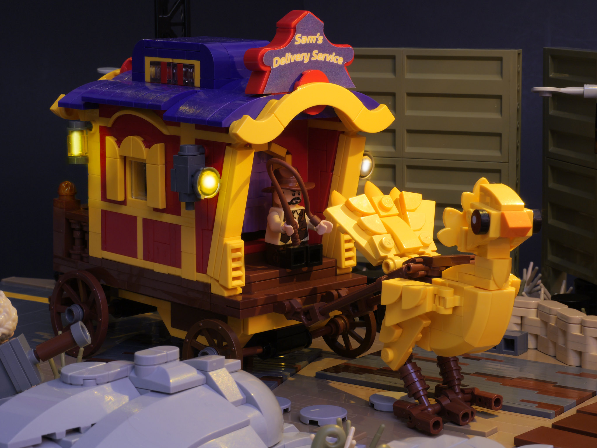Fabulous Final Fantasy Carriage and build your own chocobo