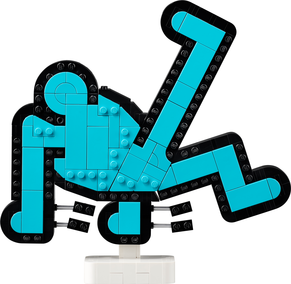 LEGO Art breaks free from the frame with 31216 Keith Haring