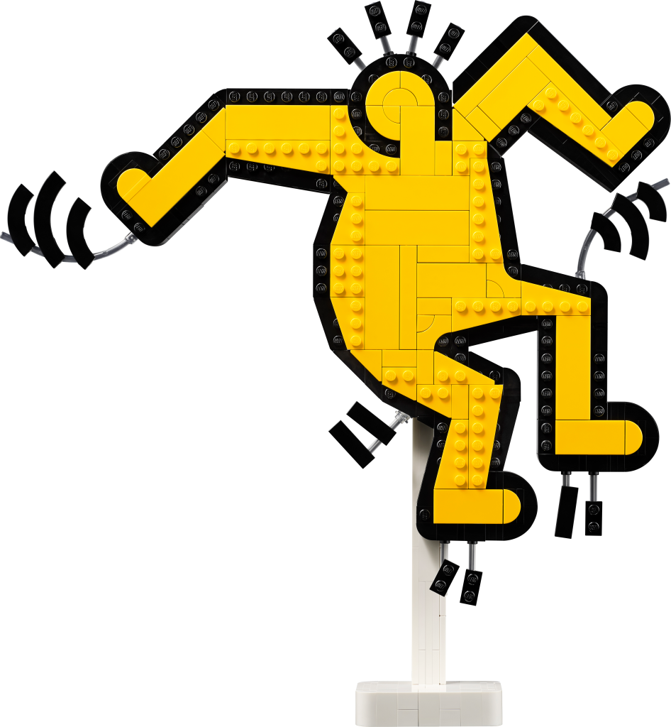 LEGO Art breaks free from the frame with 31216 Keith Haring