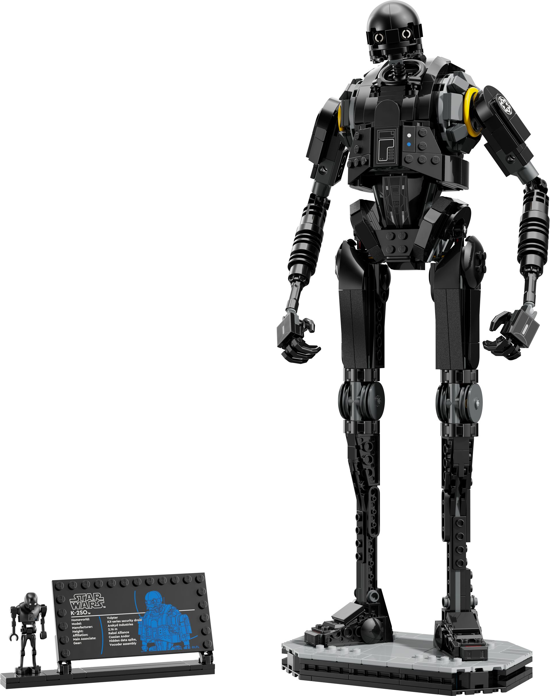 Buildable LEGO K-2SO revealed at Star Wars Celebration Japan [News