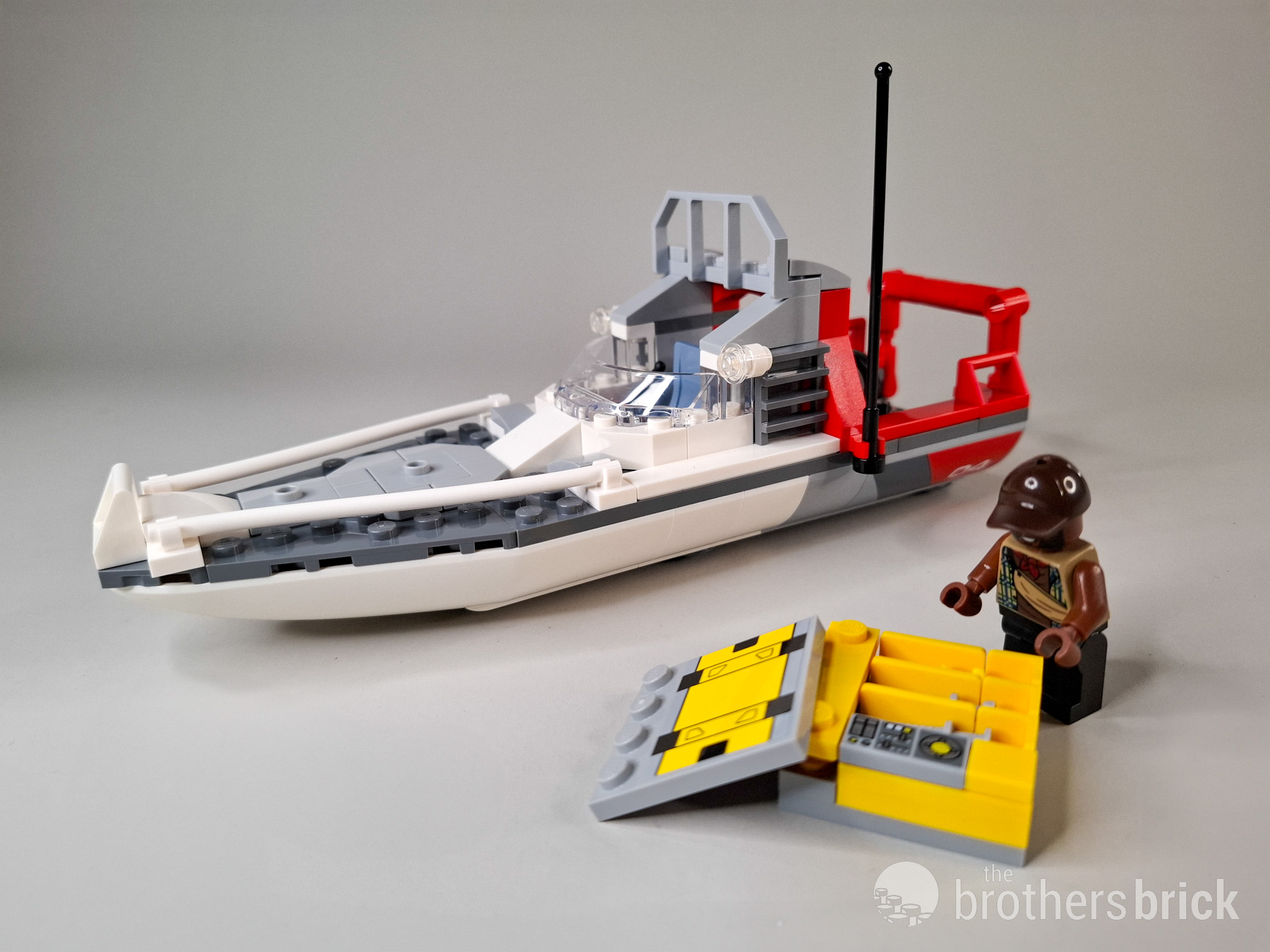 LEGO Jurassic World Rebirth 76974 Brick-Built Mosasaurus Boat