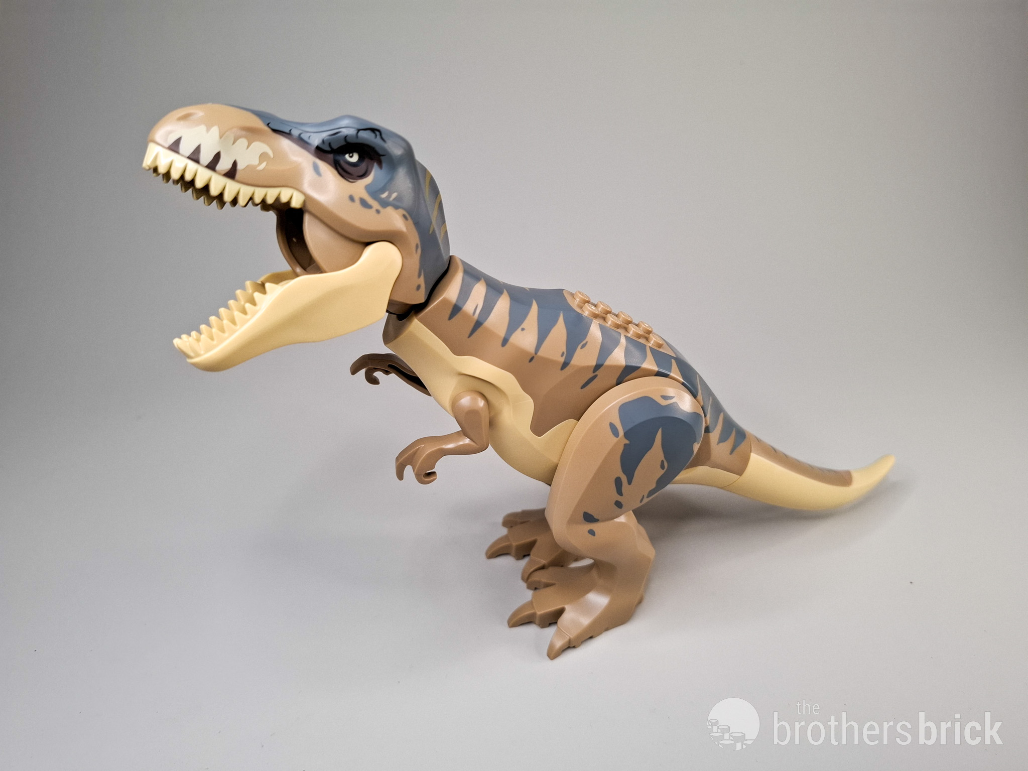 LEGO Jurassic World 76972 Raptor Off-Road Escape and 76975 T. rex