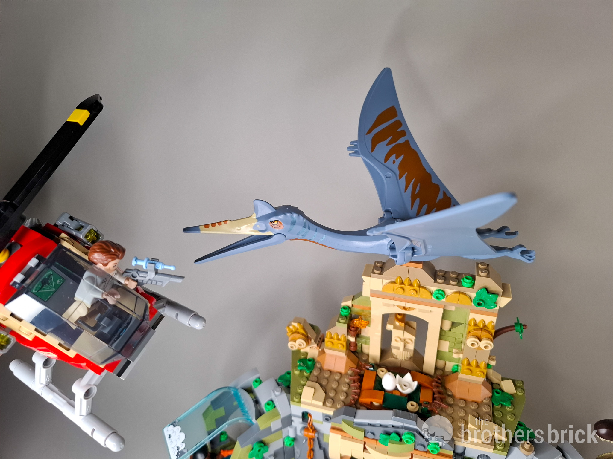 LEGO Jurassic World Rebirth 76976 Spinosaurus & Quetzalcoatlus Air