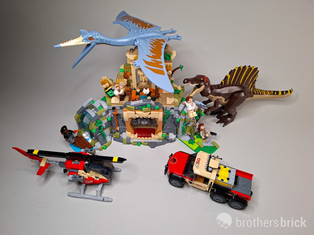 LEGO Jurassic World Rebirth 76976 Spinosaurus & Quetzalcoatlus Air