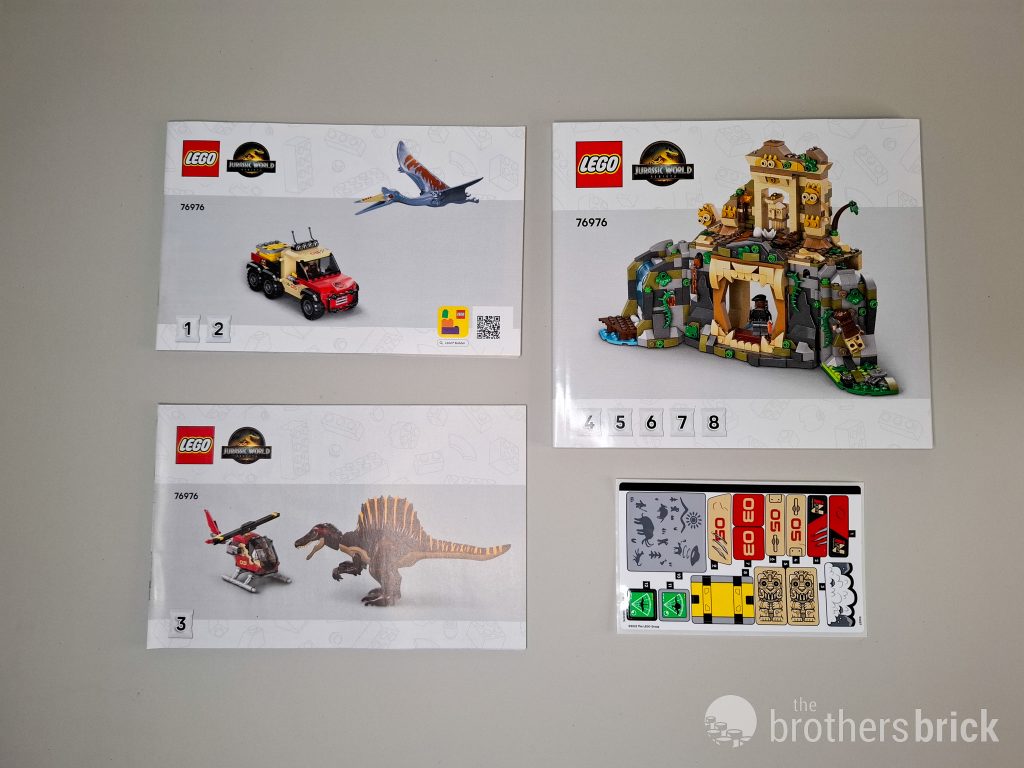 LEGO Jurassic World Rebirth 76976 Spinosaurus & Quetzalcoatlus Air