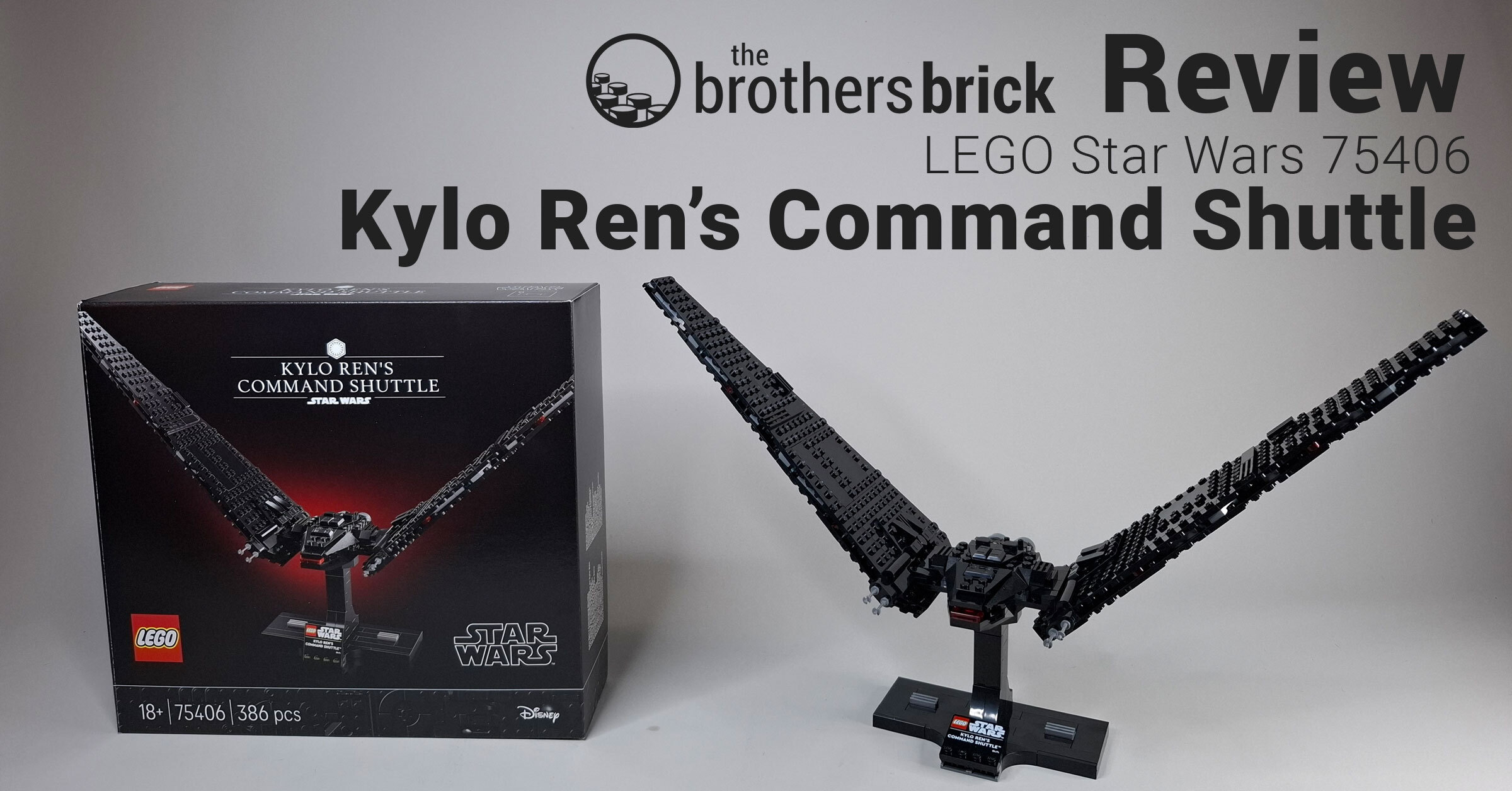 LEGO Star Wars 75406 Kylo Ren's Command Shuttle - The Kylo ship