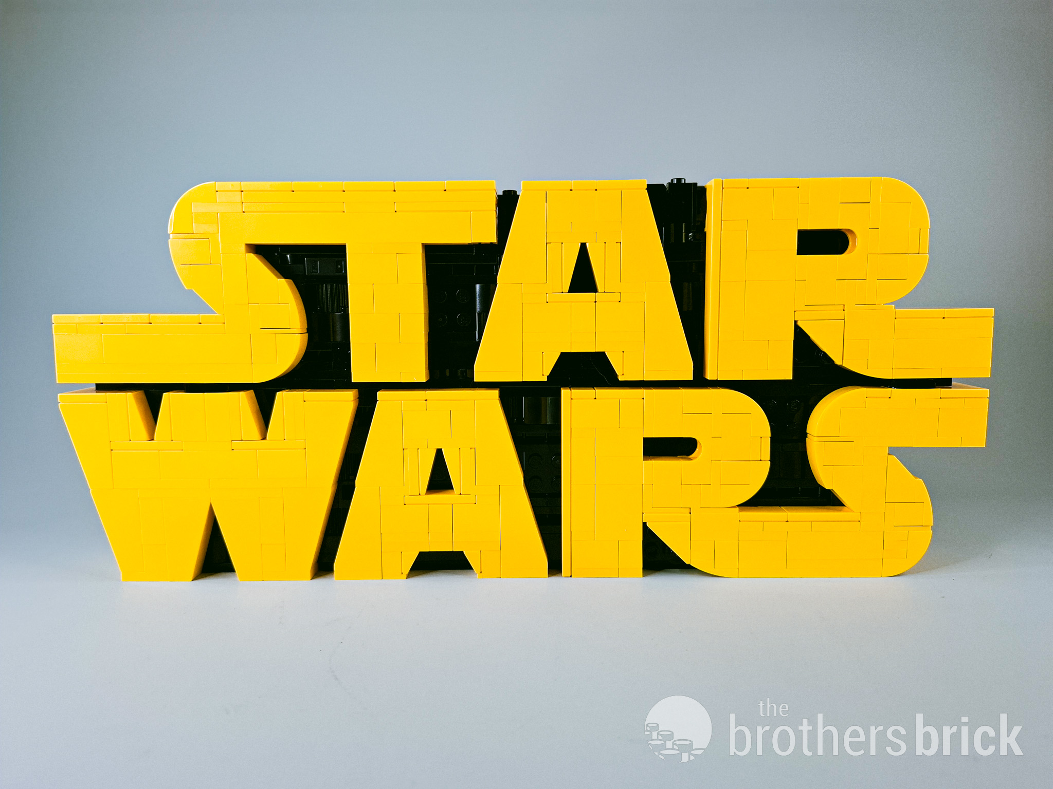 LEGO Star Wars 75407 Brick-Built Star Wars Logo - STAR WARS