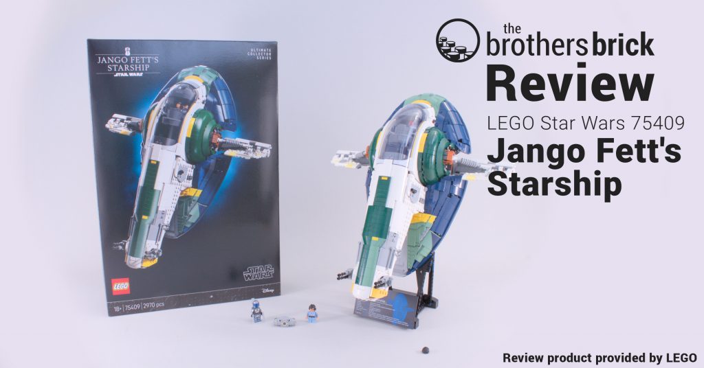 n.gen LEGO Star Wars 75409 Jango Fett's Starship: The Starship Who Shall
