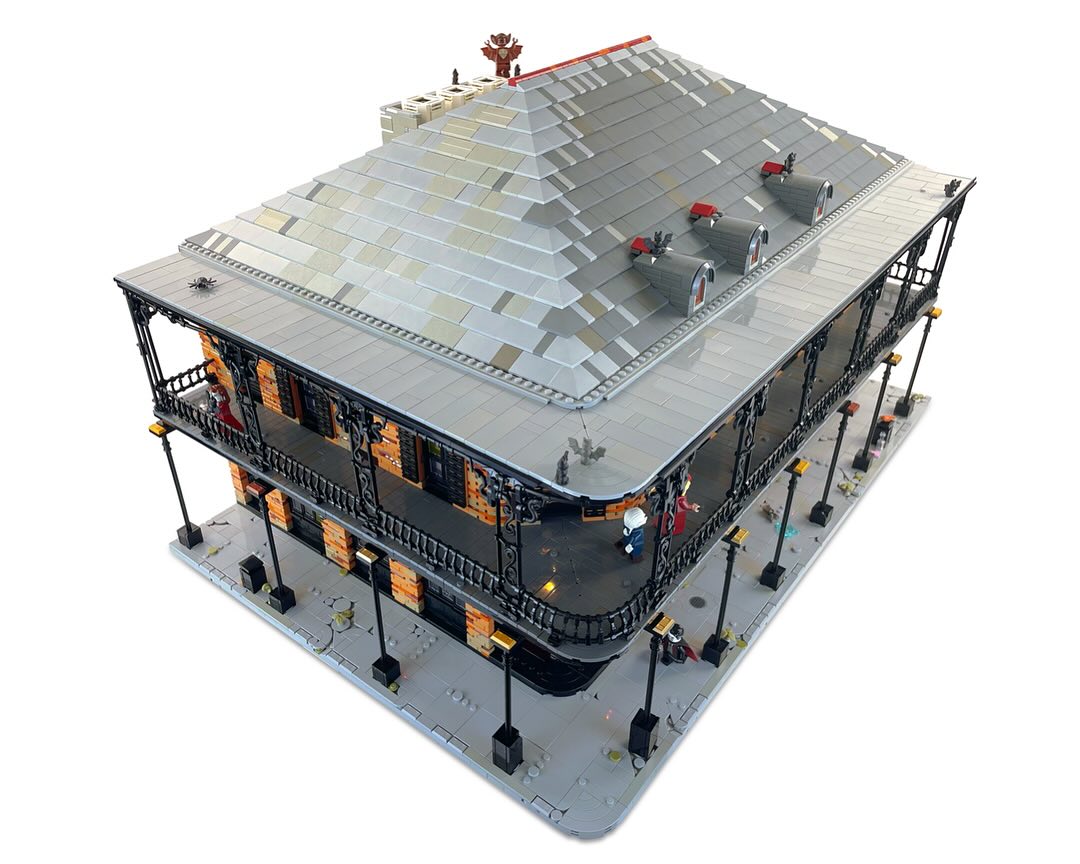 Join our haunted tour of this epic LEGO lair for New Orleans