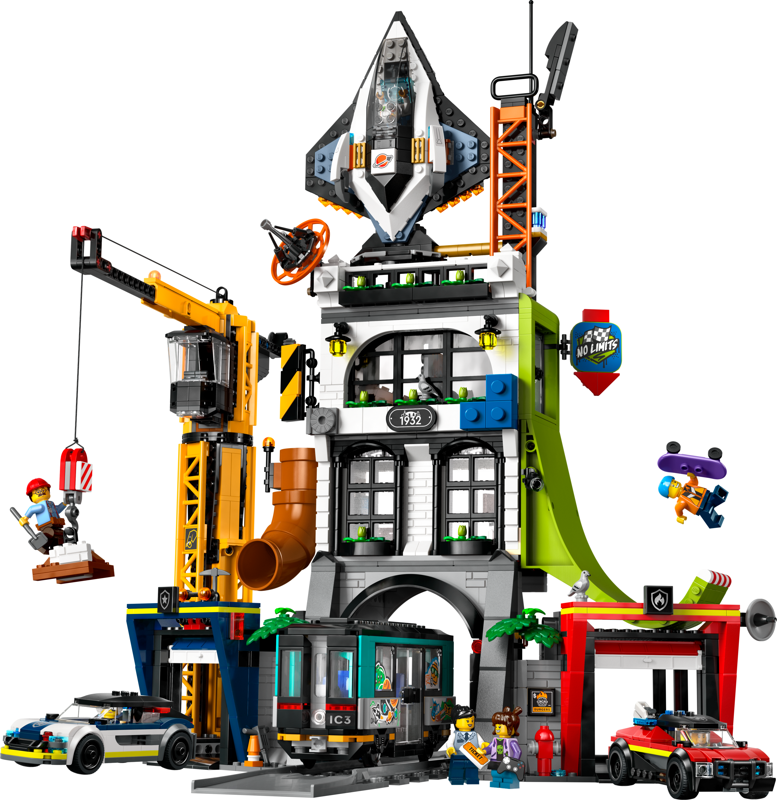 1,941-piece LEGO City Tower brings together the best of LEGO City