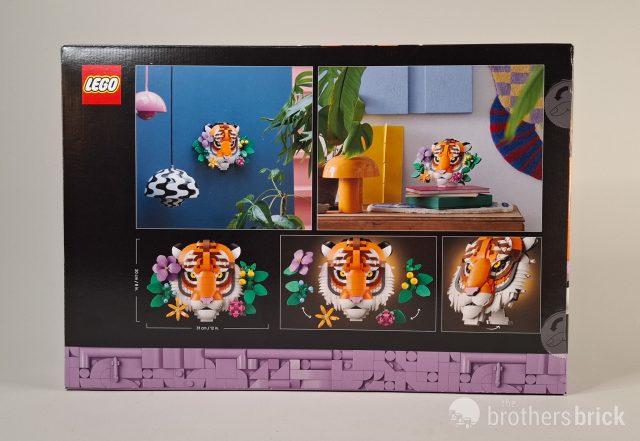 LEGO Art 31217 The Fauna Collection: Tiger - King or kitten? [Mini ...