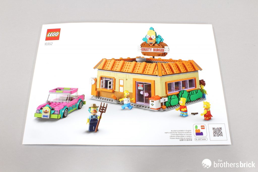 LEGO Icons 10352 The Simpsons Krusty Burger -TBB Review - xl38t5